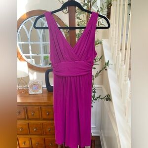 Loft XXSM maternity dress with vneck straps